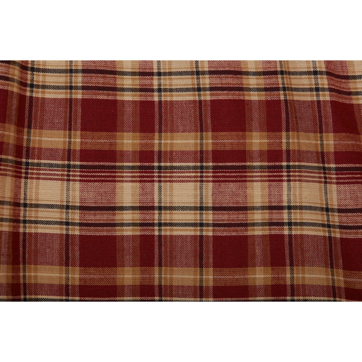 Beckham Plaid Bed Skirt – Detail View