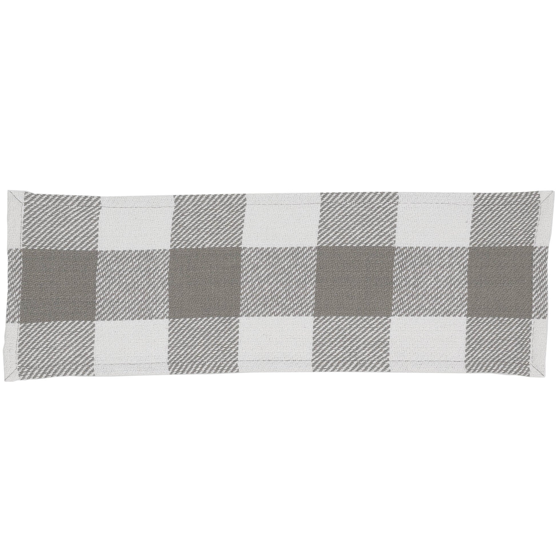 Annie Buffalo Check Grey Runner 8x24