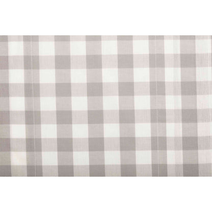 Annie Buffalo Grey Check Valance 16x72