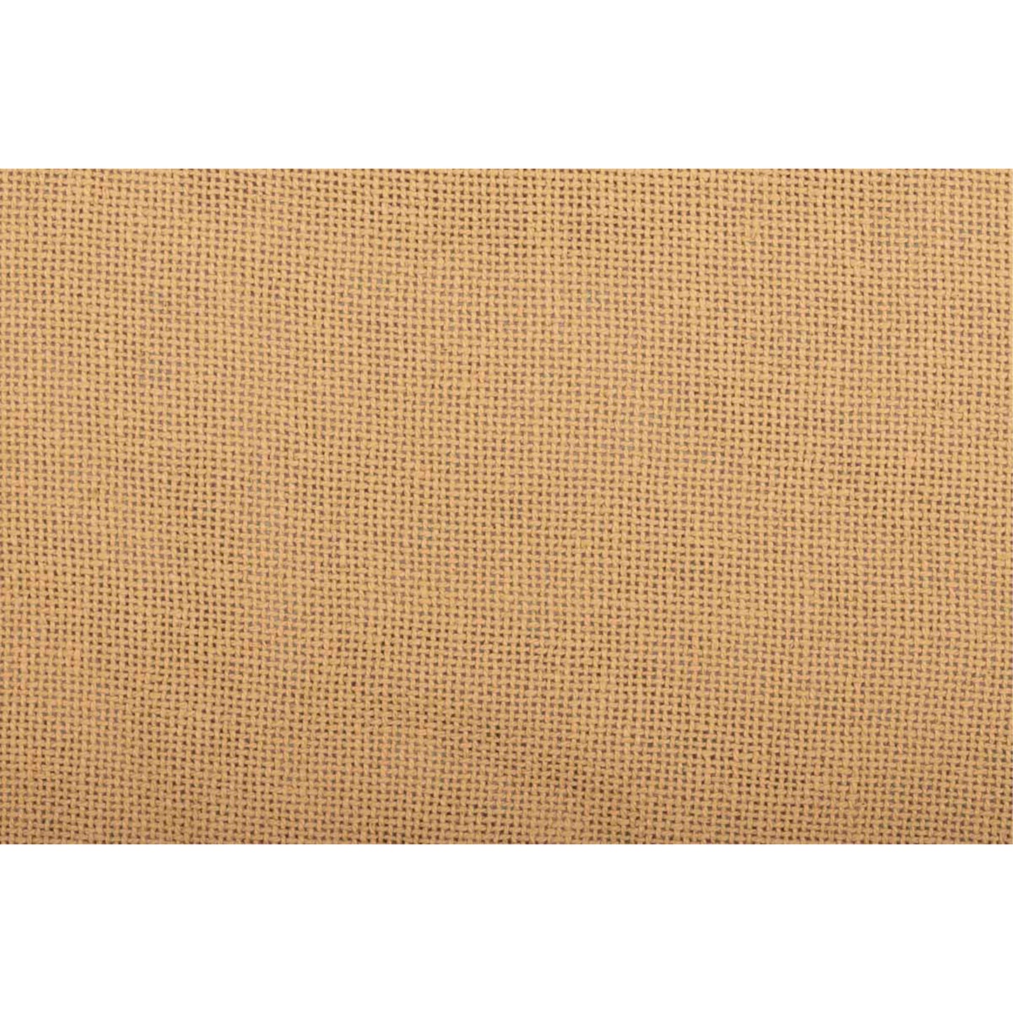 Burlap Natural Pillow w/ Fringed Ruffle 14x22