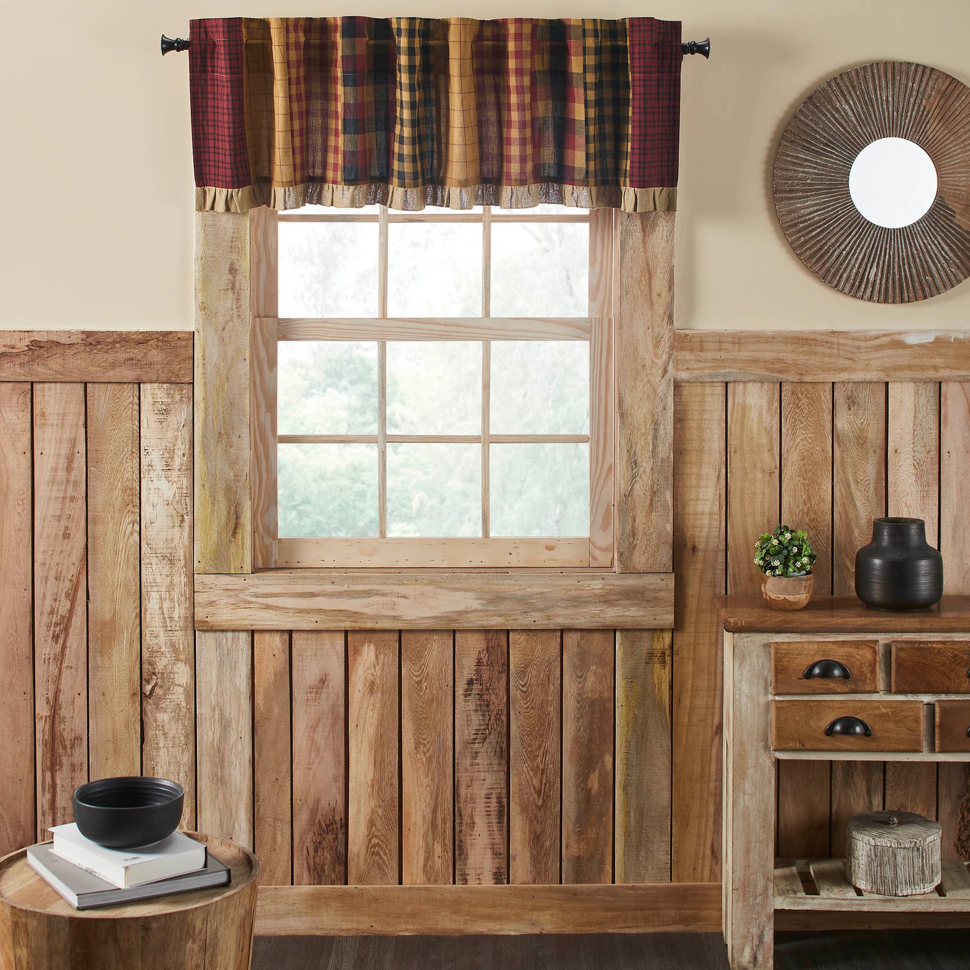 Connell Patchwork Valance 18x72