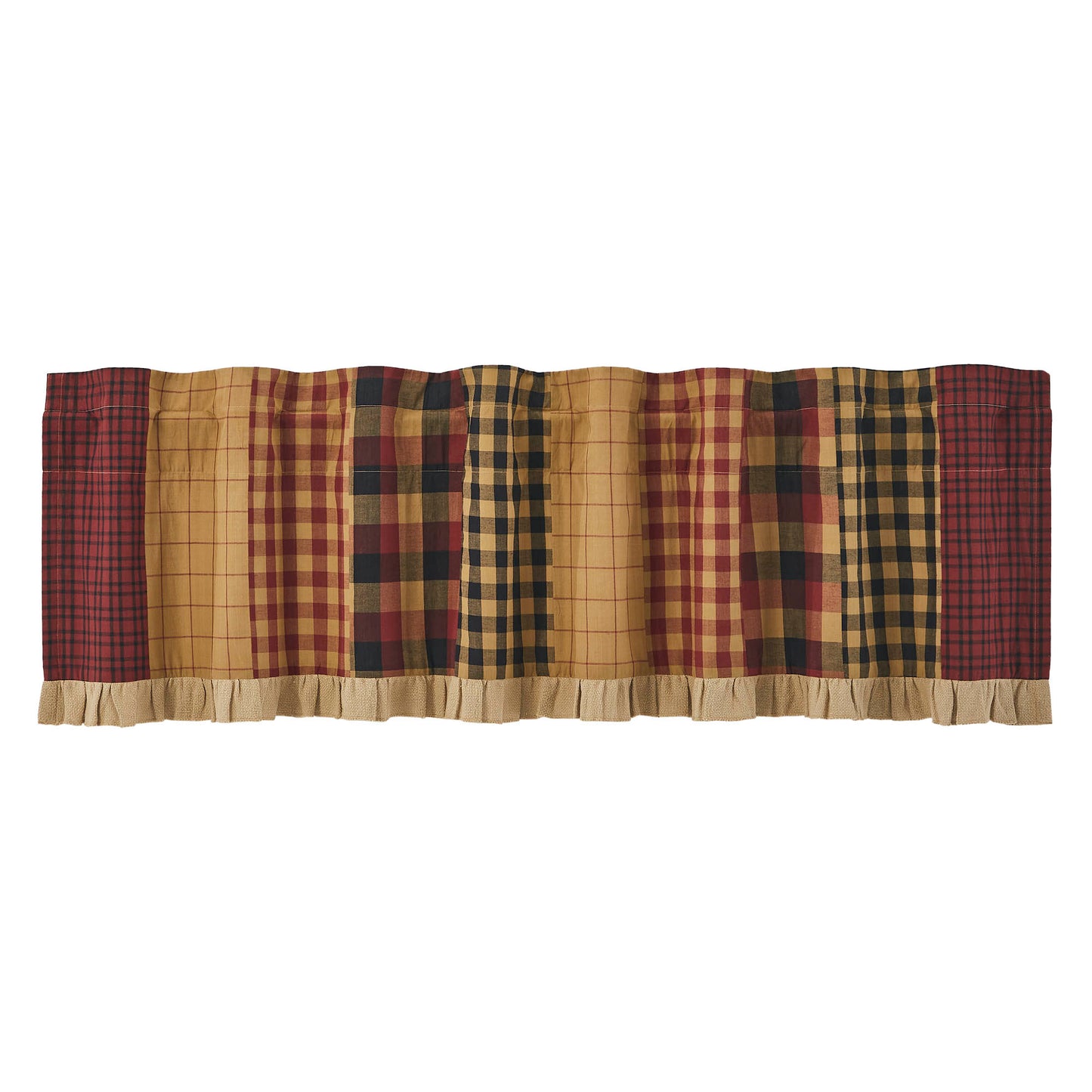 Connell Patchwork Valance 18x72