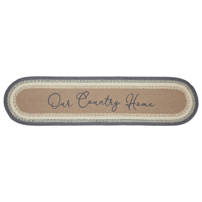 Finders Keepers Our Country Home Oval Runner 12x48