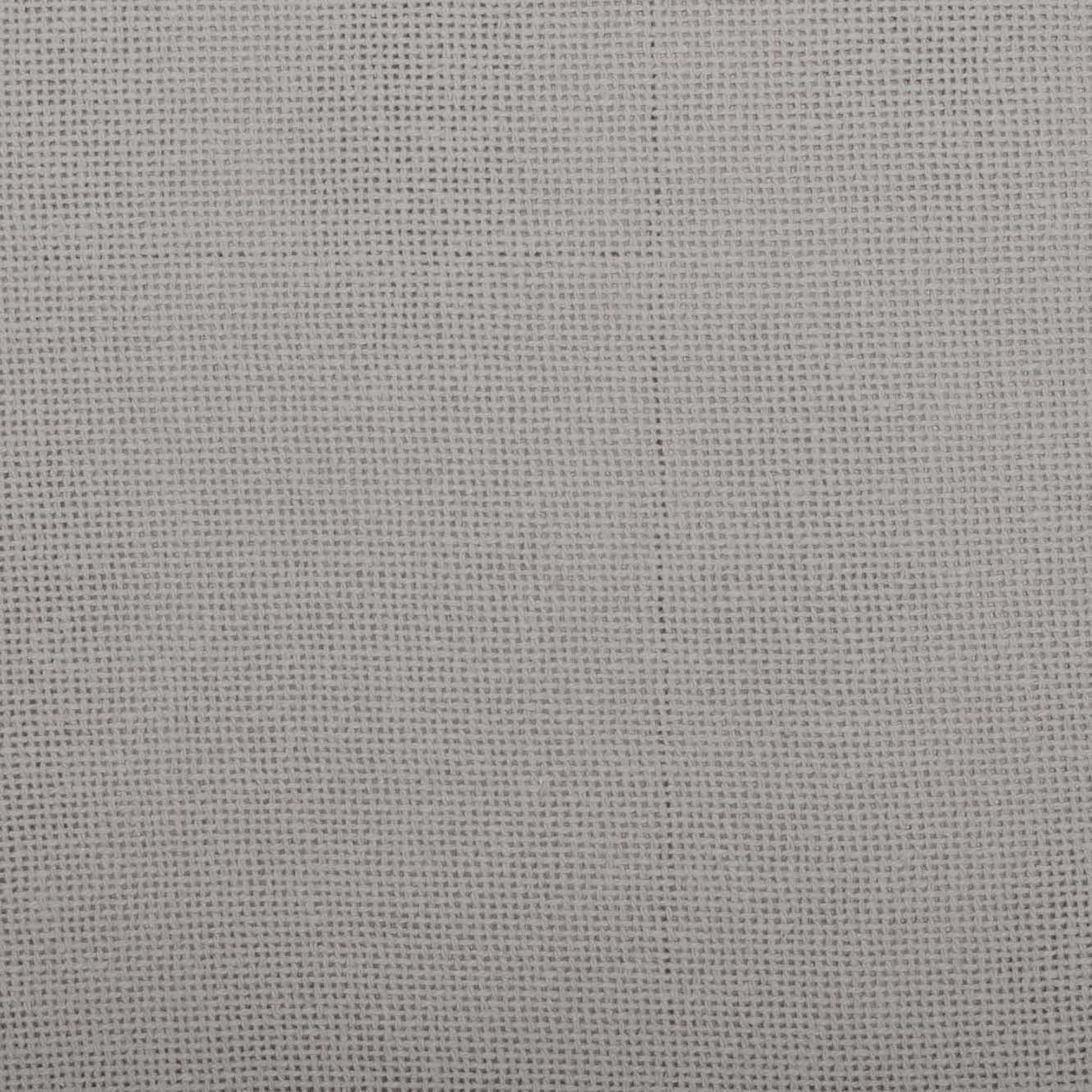 Burlap Dove Grey Fringed Bed Skirt Detail