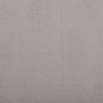 Burlap Dove Grey Fringed Bed Skirt Detail